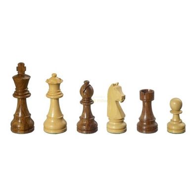 Schachfiguren - Arcadius - Holz - Staunton - Königshöhe 95mm