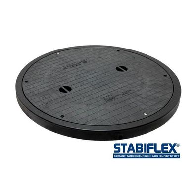 Stabiflex Schachtabdeckung BASIC XXL DN800/ DN1000 mit Blockrahmen