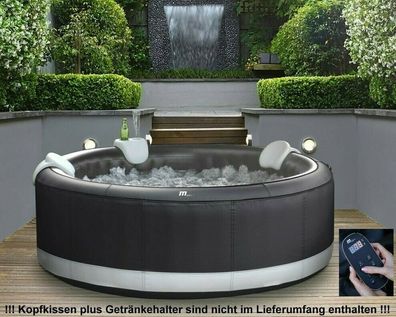 XXL Luxus Premium MSPA Whirlpool aufblasbar Outdoor Pool Heizung 6 Pers. Modell 2023