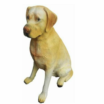 XL Premium Golden Retriver in lebensgross 70cm hoch Hund Garten Deko Figur