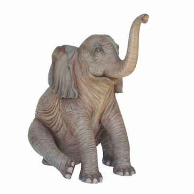 XXL Premium Elefant 150cm lebensgross Garten Deko Figur inkl. Spedition