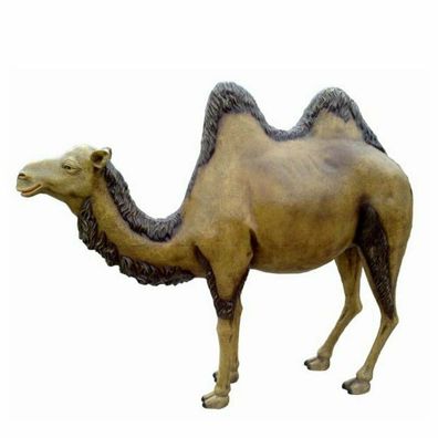 XXL Premium Kamel 210cm lebensgross Garten Deko Figur inkl. Spedition