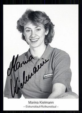 Marina Kielmann Autogrammkarte Original Signiert Eiskunstlauf + A 61093