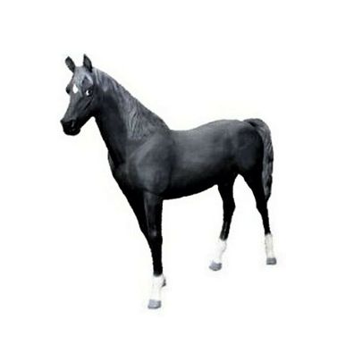 XXL Pferd lebensgross Premium Gartendeko ca.225cm Gartendekoration Deko Figur sw