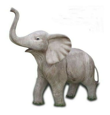 XXL Premium Elefant 190cm lebensgross Garten Deko Figur inkl. Spedition