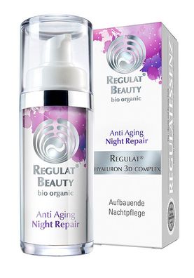 Regulat Beauty - Anti Aging Night Repair 30 ml Hyaluron 3D Comp Bio - Dr. Niedermaier