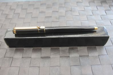 Kugelschreiber, schwarz, glänzend; Großraummine