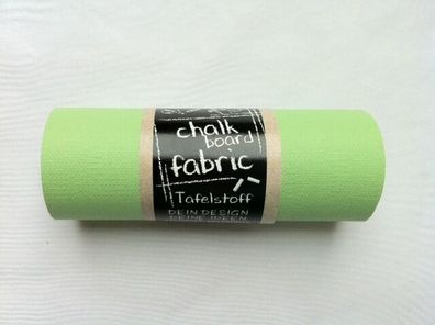 Tafelstoff grün, chalk board fabric, 12 x 300 cm, mit Kreide beschreibbar