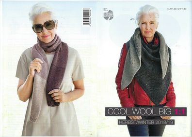 Lana Grossa: COOL WOOL BIG 1:1, Anleitungsheft für 2 Modelle