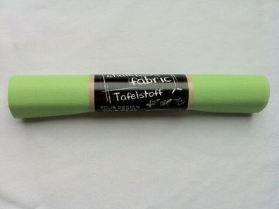 Tafelstoff grün, chalk board fabric, 25 x 200 cm, mit Kreide beschreibbar