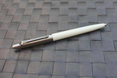 Parker Jotter, Kugelschreiber, weiß, silber (Edelstahl)