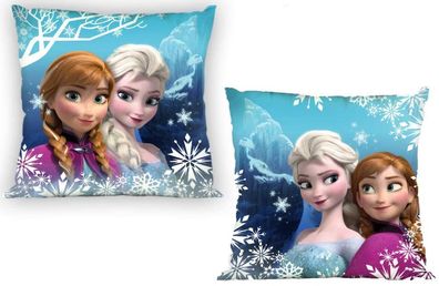 Disney Frozen Die Eiskönigin Kopfkissenbezug Anna & Elsa 40x40cm Kissen Pillow
