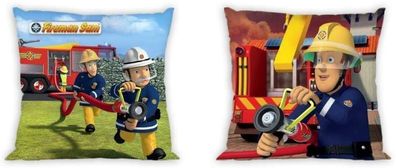 Feuerwehrmann Sam Kopfkissenbezug 40x40cm Kissen Pillow Firefighter Sam