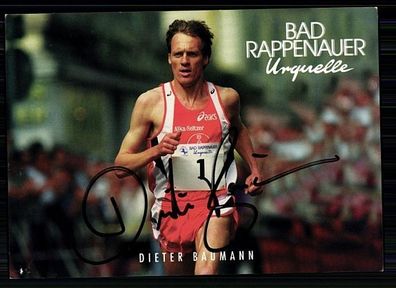 Dieter Baumann Autogrammkarte Original Signiert Leichtathletik + A 61176