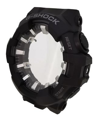 Casio G-Shock Gehäuse schwarz CASE/ CENTER ASSY Mineralglas GA-700-1BER