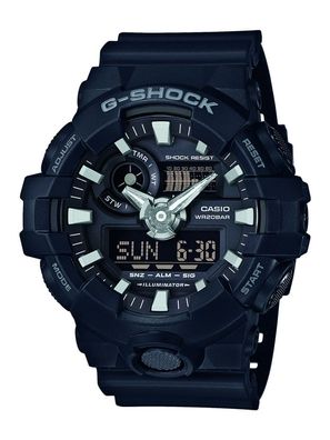Casio G-Shock Herren Armbanduhr schwarz IllumiOutdoorr Resin GA-700-1BER