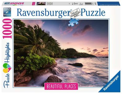 Ravensburger Puzzle - Insel Praslin auf den Seychellen - 1000 Teile # 15156