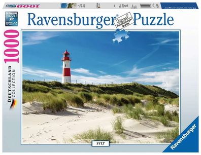 Ravensburger Puzzle - Sylt Leuchtturm - 1000 Teile Deutschland Collection # 13967