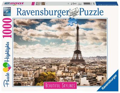Ravensburger Puzzle - Paris, Eiffelturm - 1000 Teile Beautiful Skylines # 14087