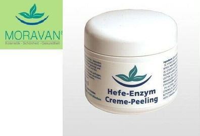 Moravan - Hefe-Enzym Peeling 100ml - Cremiges Peeling ohne Schleifpartikel.