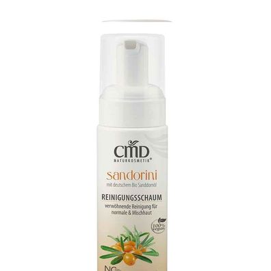 CMD Naturkosmetik - Sanddorn - Sandorini Reinigungsschaum