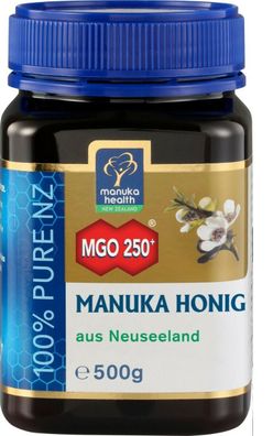 Original Manuka Health Manuka-Honig MGO 250+ 500g - Neuseeland- Manukahonig