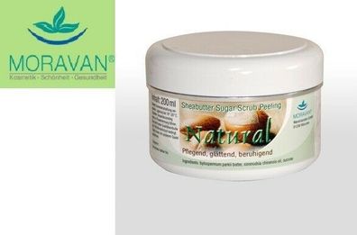 Moravan - Natural Sheabutter Sugar Scrub Peeling 200ml