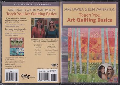 DVD: Jane Dávila & Elin Waterston Teach You Art Quilting Basics