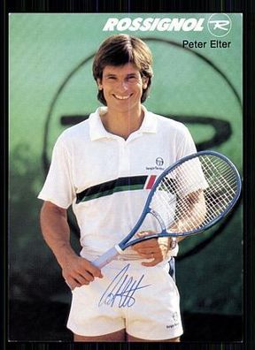 Peter Elter Autogrammkarte Original Signiert Tennis + A 61291