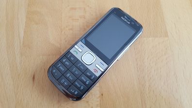Nokia C5-00 warm grey / simlockfrei / neuwertig / TOPP !!!
