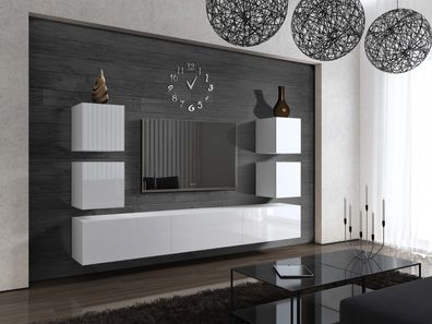 Future 35 Möbel für Wohnzimmer Wohnwand Mediawand Schrankwand Wohnschrank