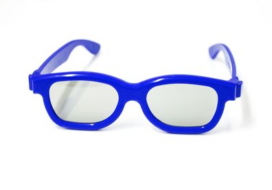 3D Brille für Kinder Universale passive 3D-Kinderbrille in blau für Cinema