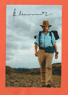 Reinhold Messner (Extrembergsteiger, Abenteurer ) - pers. signiertes Foto