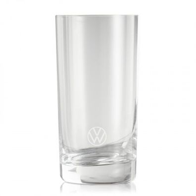 Original VW Trinkglas Glas Trinkgefäss New Volkswagen Bleikristall 000069601BT