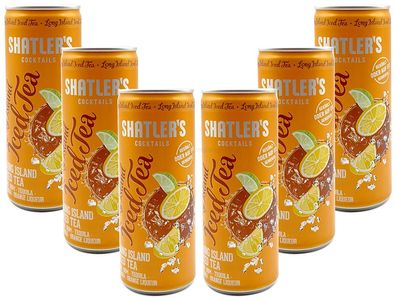 Shatlers Cocktail - 6er Set Shatlers Long Island Iced Tea 0,25L (10,1% Vol) ink