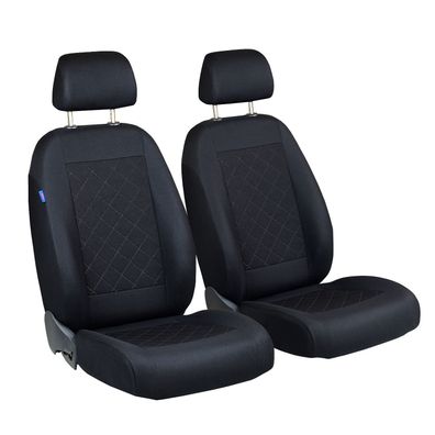 Schwarze Sitzbezüge für Hyundai IX35 Vorne Sitzbezüge
