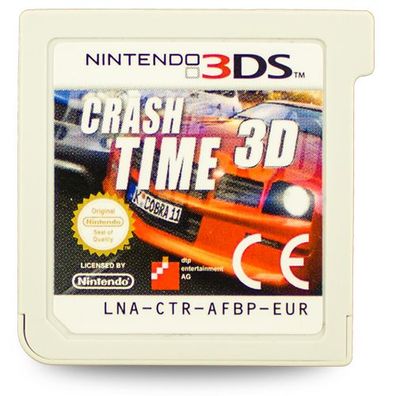 3DS Spiel ALARM FÜR COBRA 11 3D / CRASH TIME 3D #B