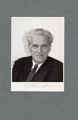 Walter Jens - persönlich signiertes Originalautogramm Juni.2013 verstorben