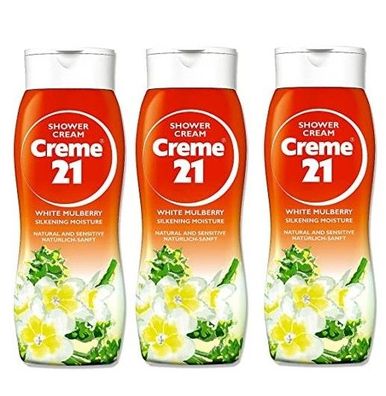 Creme 21 Dusch Creme White Mulberry, Weiße Maulbeere Extrakt Natürlich weich & sanft