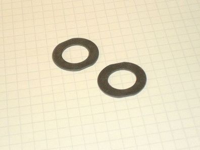 2 Stück Anlaufscheibe f. den Kolben bolzen 1,0 mm breit