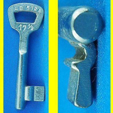 Börkey Chubb Einsteckschloss - System BKS - Schlüssel 512A Profil 17 1/2
