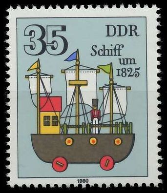 DDR 1980 Nr 2569 postfrisch SBF97DA