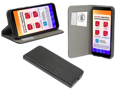 cofi1453® Buch Tasche "Smart" kompatibel mit HUAWEI Y5P Handy Hülle Etui Brieftasc...