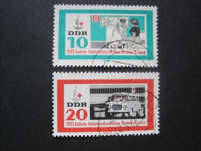 DDR MiNr. 956-957 gestempelt (i 431)
