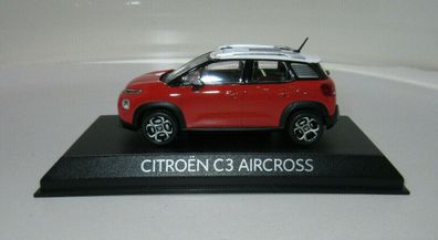 Original Citrön Modellauto C3 Aircross Power Orange AMC0191030 1:43 Citroën 2017