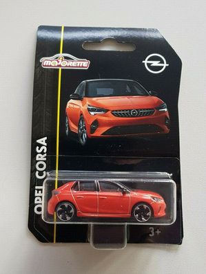 Modellauto Opel Corsa F Power Orange / Schwarz Maßestab 1:55 Spielzeugauto 11430