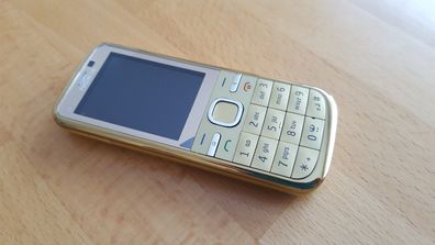 Nokia C5-00 > Gold / ohne Simlock / neuwertig / TOPP !!!