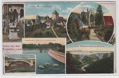 62437 Mehrbild Ak Gruß aus dem bergischen Land 1924