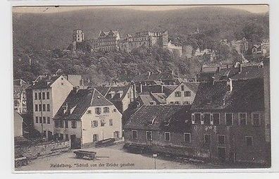 62440 Ak Heidelberg Schloß von der Brücke gesehen 1933