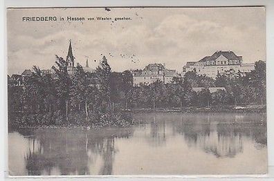 62457 Feldpost Ak Friedberg in Hessen von Westen gesehen 1917